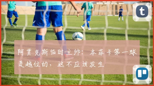 阿贾克斯临时主帅：本菲卡第一球是越位的，这不应该发生